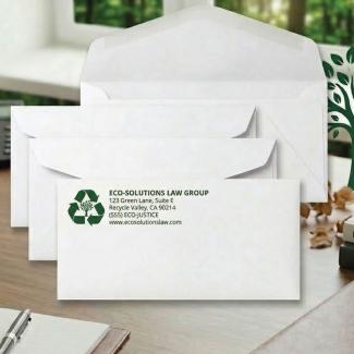 Printed Recycled Envelopes Starting at $46.95 for 500 Printed Recycled Envelopes Starting at $46.95 for 500