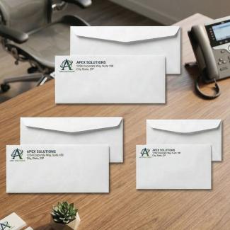 Printed EnvelopesWhite Non Window Starting at $40.95 for 500 Printed EnvelopesWhite Non Window Starting at $40.95 for 500